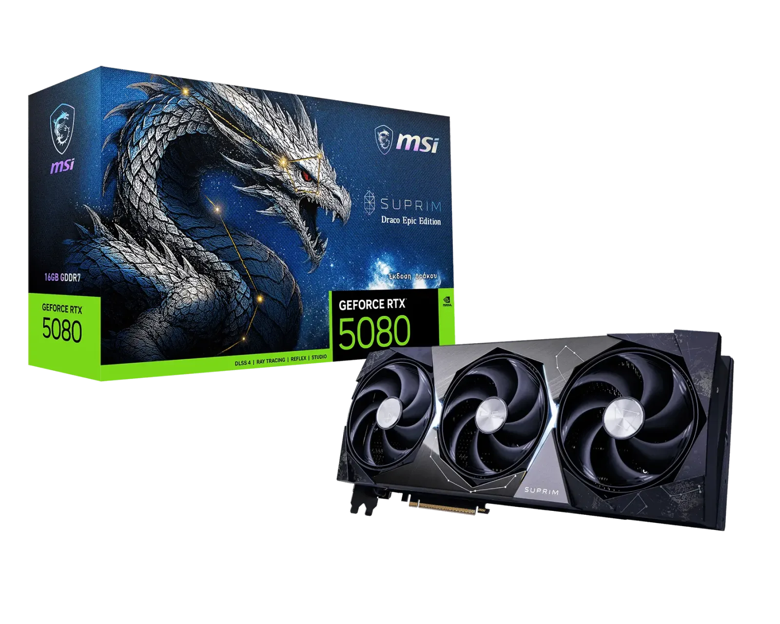 MSI RTX 5080 SUPRIM DRACO EPIC z taktowaniem 2775 MHz – o 60 MHz szybsza od standardowego modelu SUPRIM