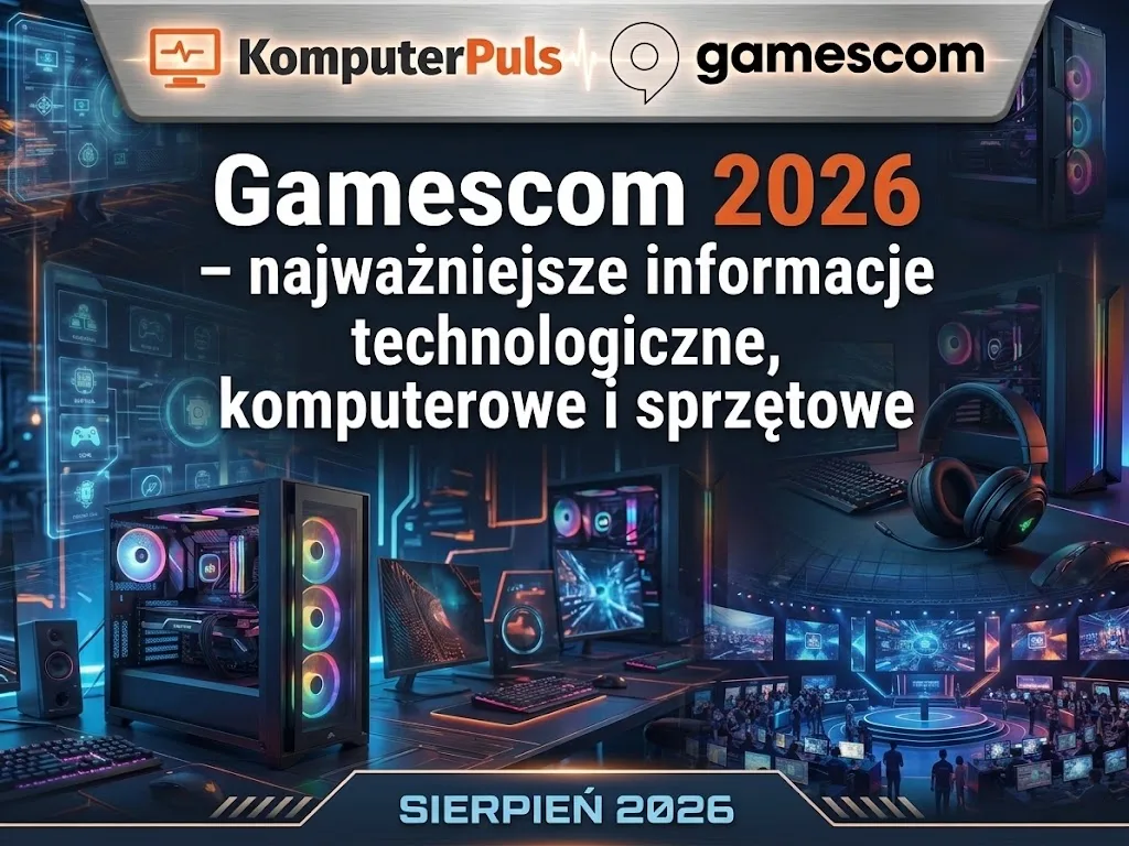 Gamescom 2026 — najważniejsze informacje technologiczne, komputerowe i sprzętowe