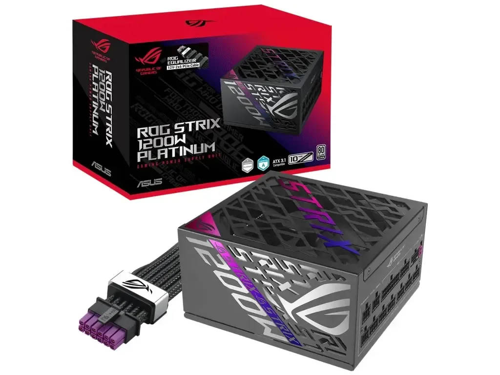 ASUS dołącza kabel ROG Equalizer do pięciu zasilaczy o mocy 1000 W i 1200 W
