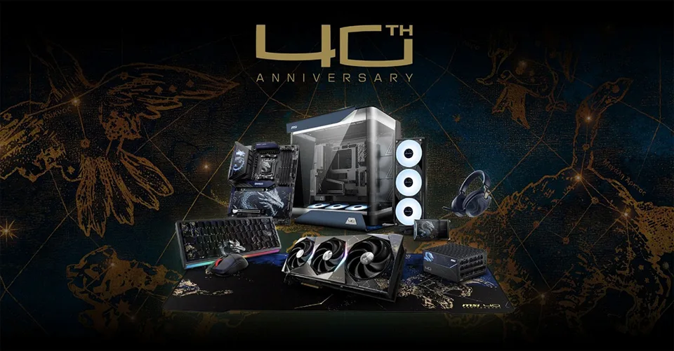 MSI prezentuje limitowaną kartę GeForce RTX 5080 SUPRIM DRACO EPIC EDITION z okazji 40-lecia firmy