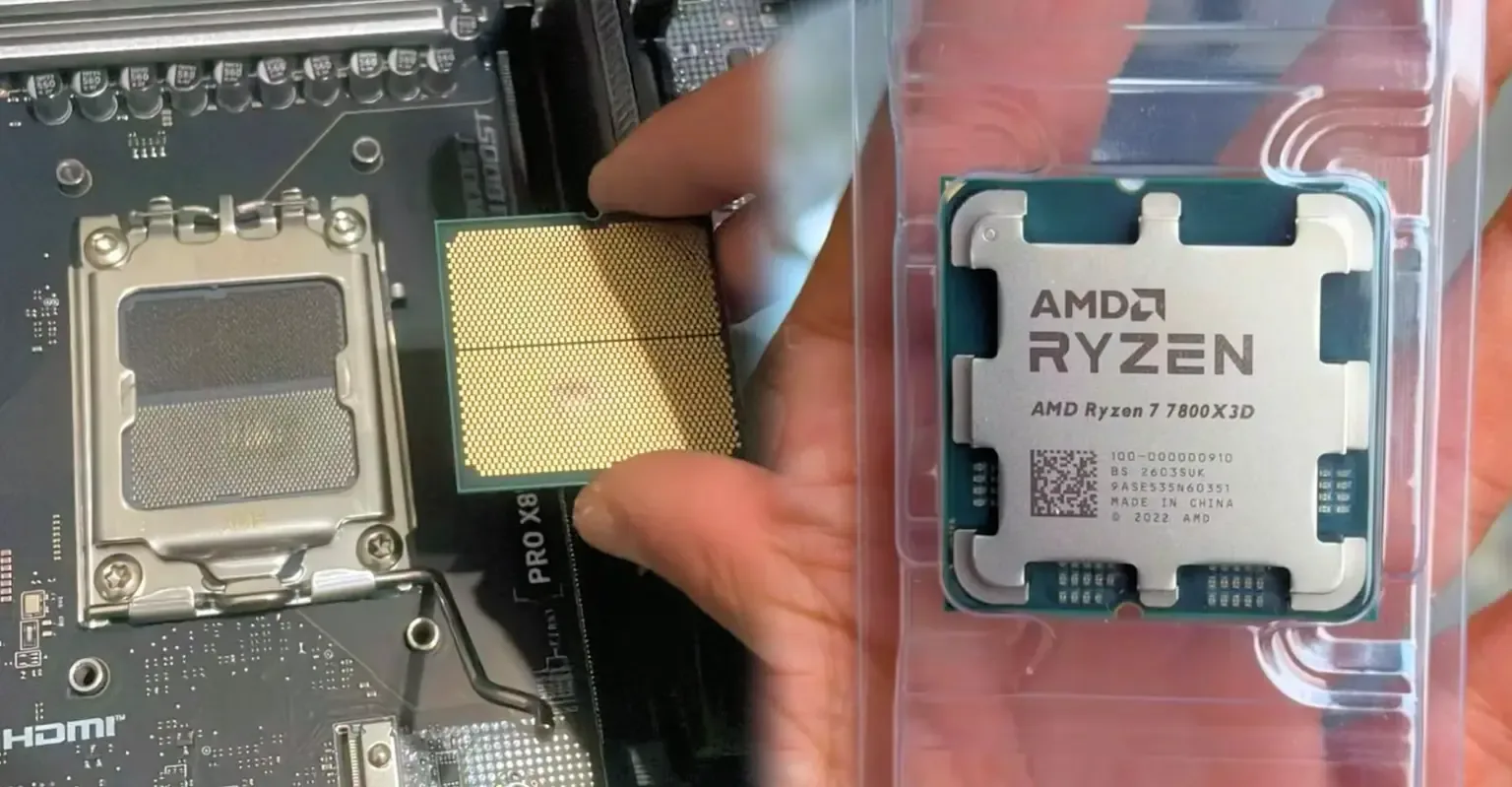 Ryzen 7 7800X3D znowu spuchł i uległ awarii – mimo aktualnego BIOS-u na płycie AM5