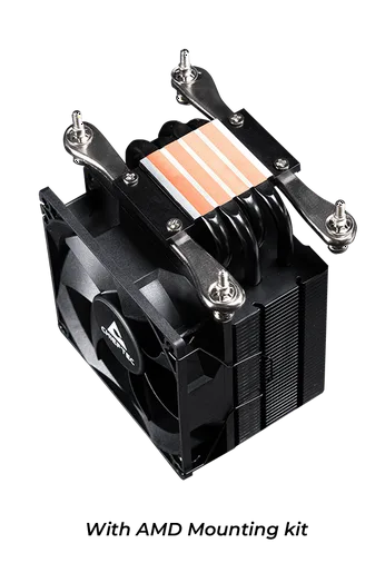 Chieftec prezentuje dwa kompaktowe chłodzenia procesorów: wieżowy CAC-S90PWM-T120 oraz niskoprofilowy CAC-S92PWM-LP45 – zdjęcie 3